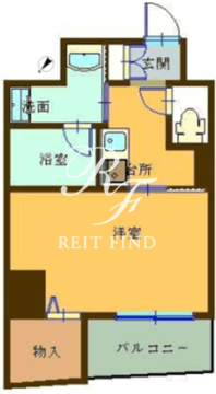 グランメゾン三宿矢野 801 間取り図