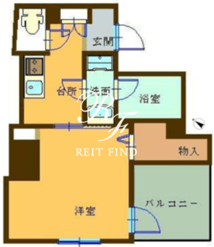 グランメゾン三宿矢野 703 間取り図