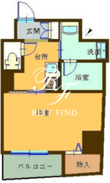 グランメゾン三宿矢野 702 間取り図