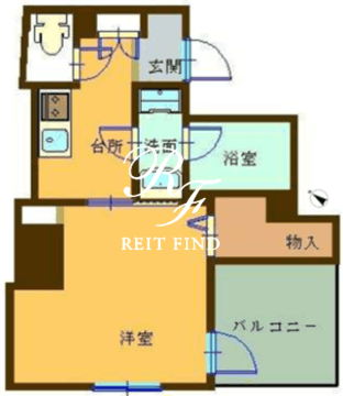 グランメゾン三宿矢野 403 間取り図