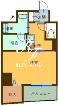 グランメゾン三宿矢野 201 間取り図