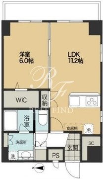 プライマル品川西大井 706 間取り図