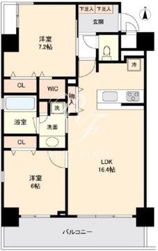 ロイジェント板橋本町 304 間取り図