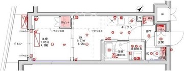 品川大井町レジデンス 104 間取り図