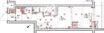品川大井町レジデンス 103 間取り図