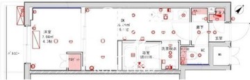 品川大井町レジデンス 305 間取り図