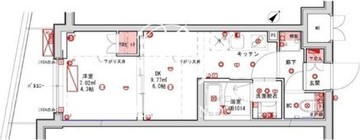 品川大井町レジデンス 207 間取り図