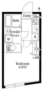 エルファーロ広尾 203 間取り図