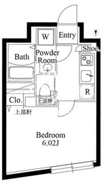 エルファーロ広尾 204 間取り図