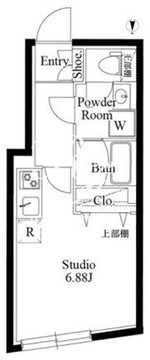 エルファーロ広尾 201 間取り図