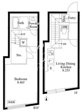 エルファーロ広尾 101 間取り図