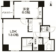 エスペランサK錦糸町 603 間取り図