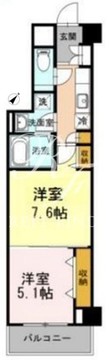 ヒルフラット大崎 116 間取り図