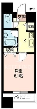 エスティメゾン板橋本町 601 間取り図