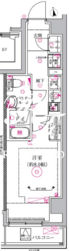 リルシア品川中延 601 間取り図
