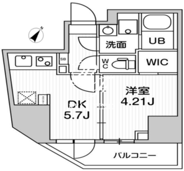 アークマーク巣鴨ｓｔａ． 903 間取り図