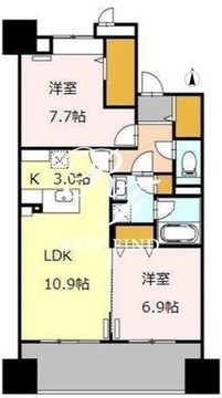 ロイヤルパークスシーサー南千住 911 間取り図