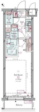 コンシェリア池上THE RESIDENCE 202 間取り図