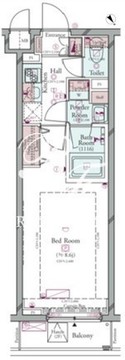 コンシェリア池上THE RESIDENCE 205 間取り図