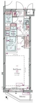 コンシェリア池上THE RESIDENCE 206 間取り図