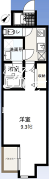 Wゲートタワー 702 間取り図