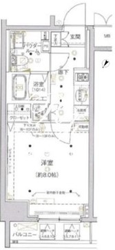 アルテシモプリマ 1003 間取り図