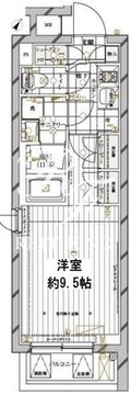 レガリス三軒茶屋 101 間取り図