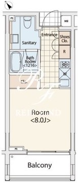 カスタリア初台2 303 間取り図