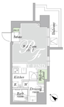 アーバンパーク西巣鴨 E-1003 間取り図