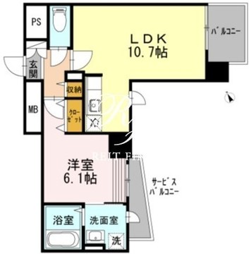 彰文居FReco向丘 902 間取り図