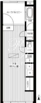 パークジオ学芸大学 406 間取り図