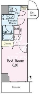 フレールコート錦糸公園 505 間取り図