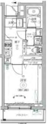 リルシア三軒茶屋 103 間取り図