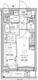リルシア三軒茶屋 207 間取り図