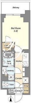 ドゥーエ亀戸 1207 間取り図