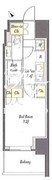 プライムメゾン板橋 1706 間取り図