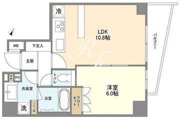 YSレジデンス代田橋 201 間取り図