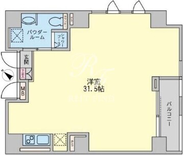 エグゼトゥール日本橋 1001 間取り図
