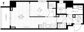 ステージグランデ元浅草 601 間取り図