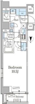 ジアクシス麹町 502 間取り図