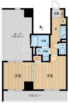HF東神田レジデンス 1201 間取り図