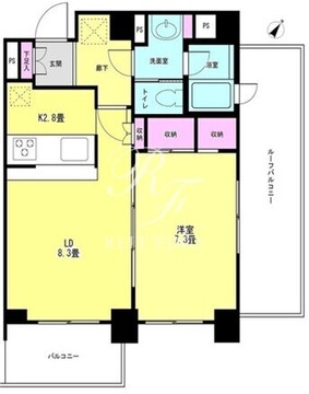 ステラメゾン学芸大学 504 間取り図