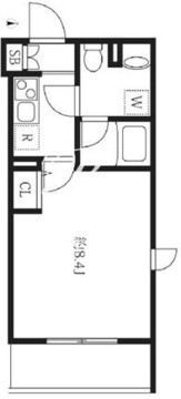 レグゼ本所吾妻橋 304 間取り図