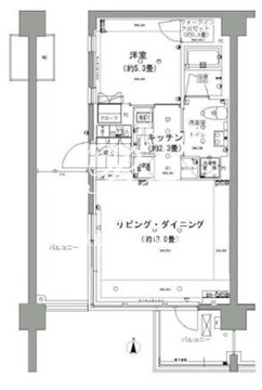 ガーデニエール砧レジデンス 330 間取り図