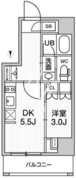 nido新御徒町 203 間取り図