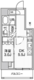 nido新御徒町 402 間取り図