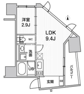 nido巣鴨 702 間取り図