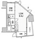 nido巣鴨 702 間取り図