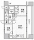nido巣鴨 203 間取り図