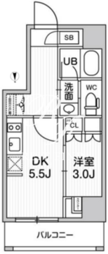 nido新御徒町 603 間取り図